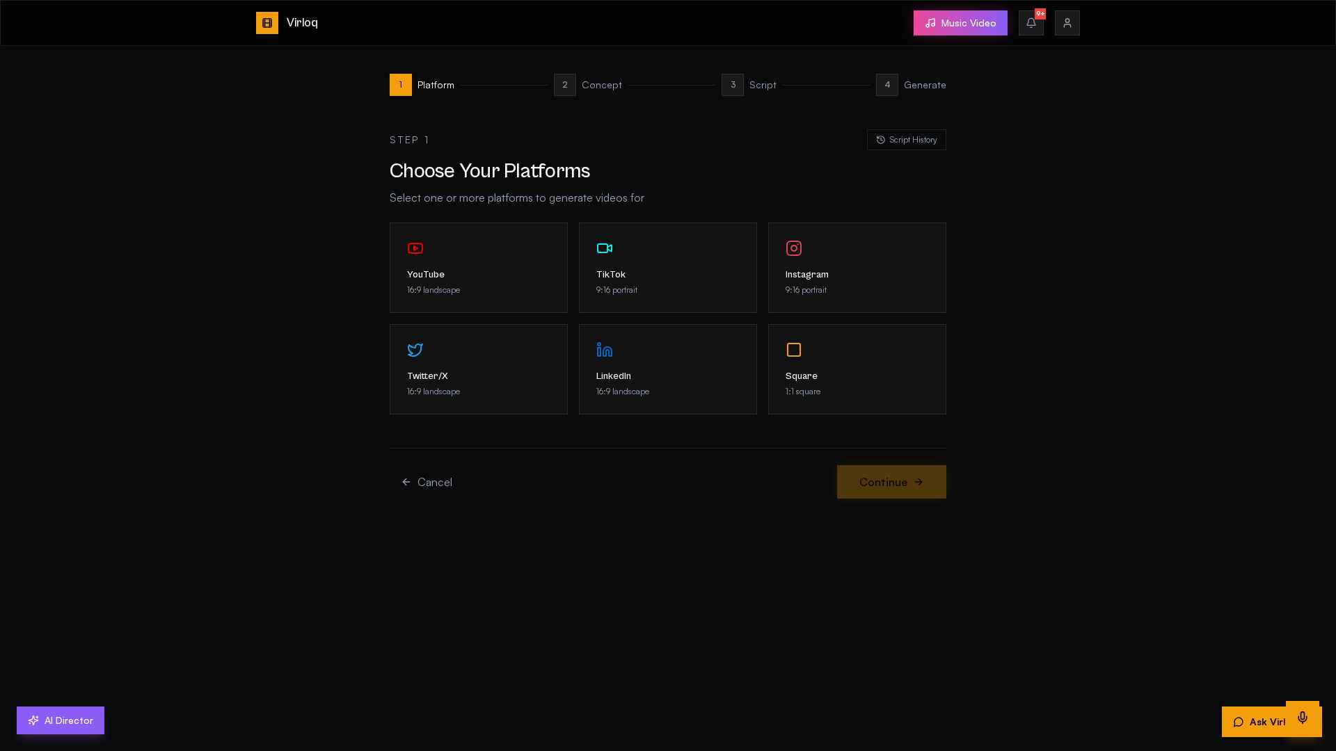 Create preview